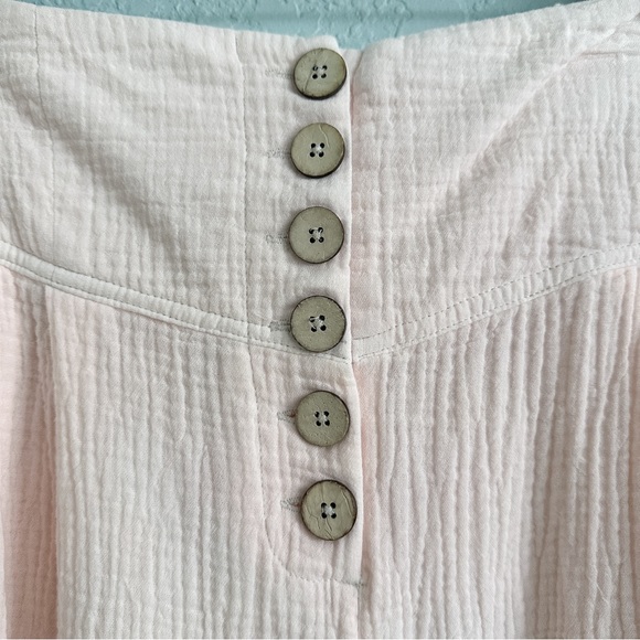 Charlie Paige•Light Pink Cropped Wide Leg Palazzo Pants - Picture 3 of 9